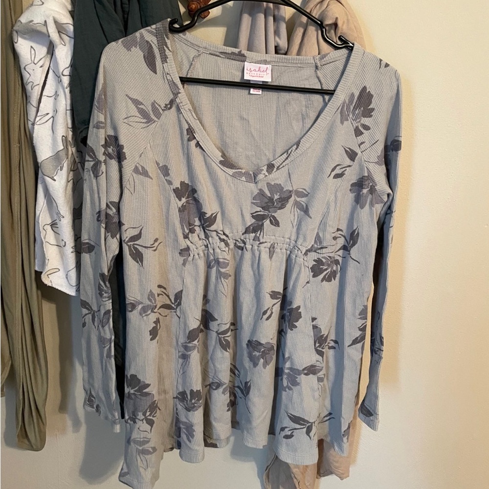 Maternity blouse from target, size medium